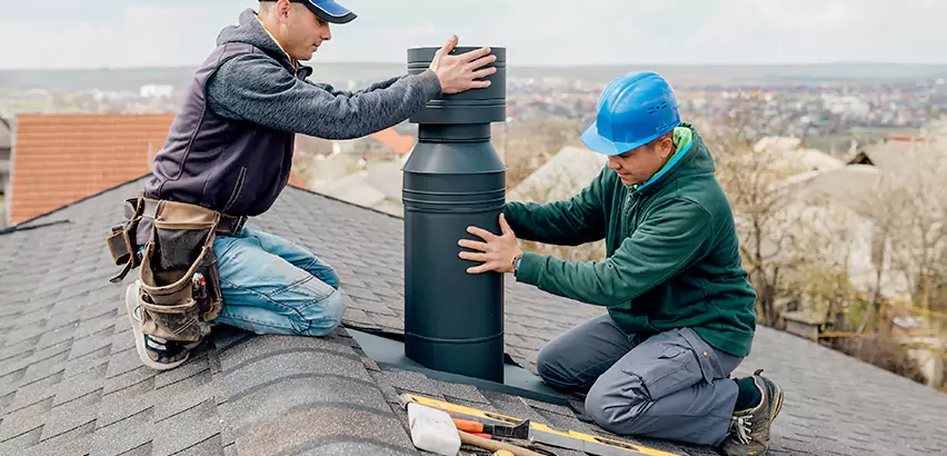 Chimney Flashing Replacement for Storm Damage in Bothell