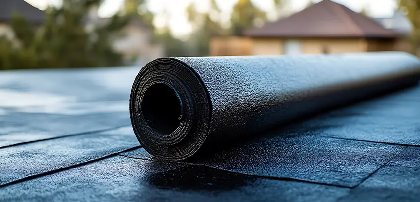 Rubber Flat Roof Replacement in Bothell