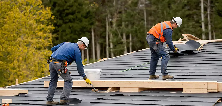 Garage Felt Roof Replacement in Bothell