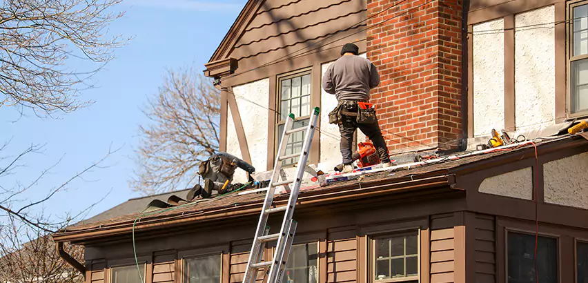 Roof Siding Trim Repair in Bothell