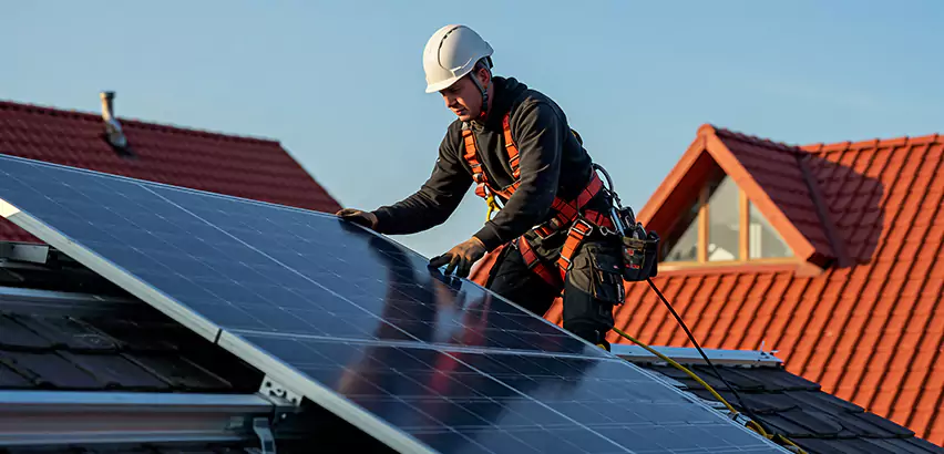 Solar Panels on Steel Roof Installation in Bothell